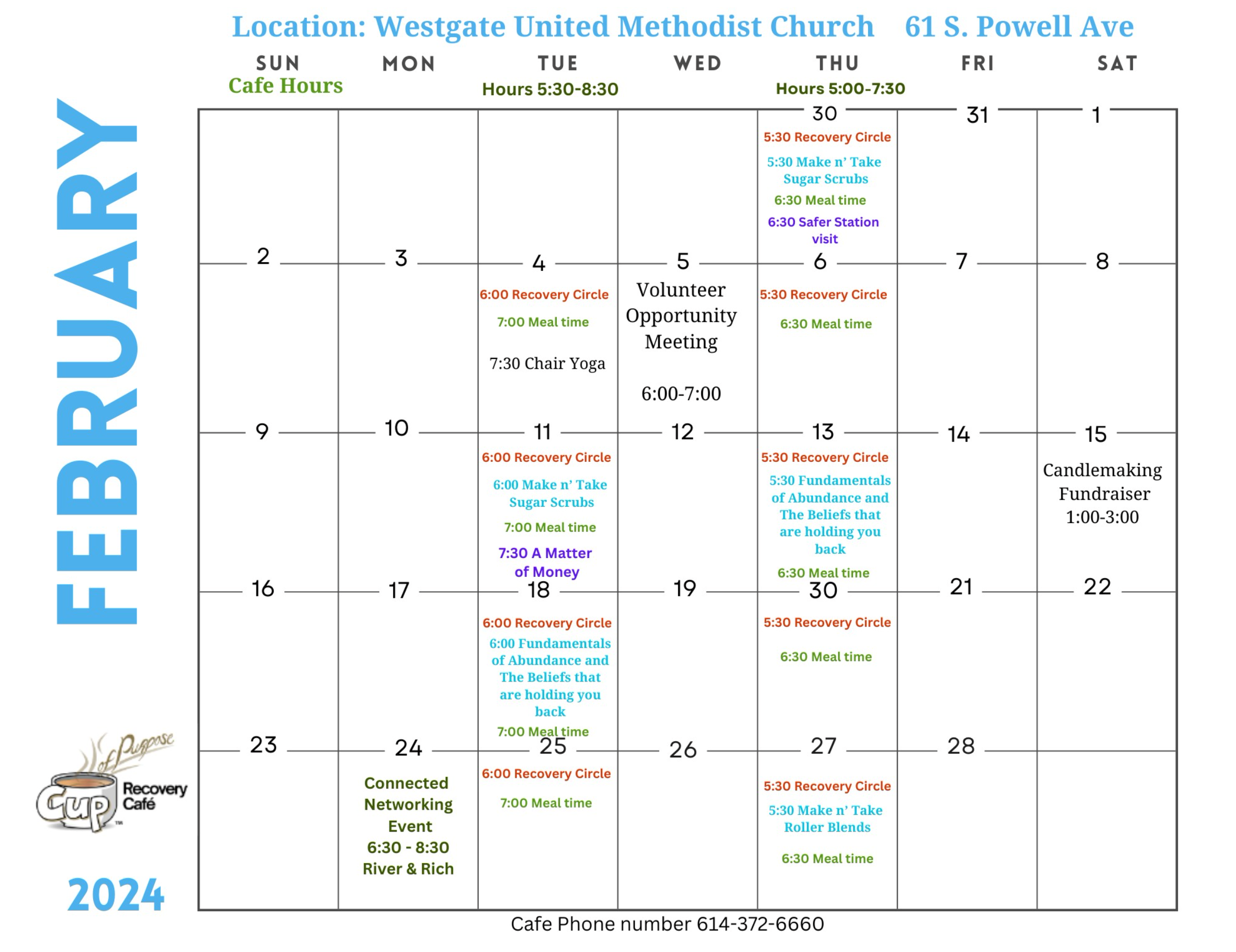 February Calendar